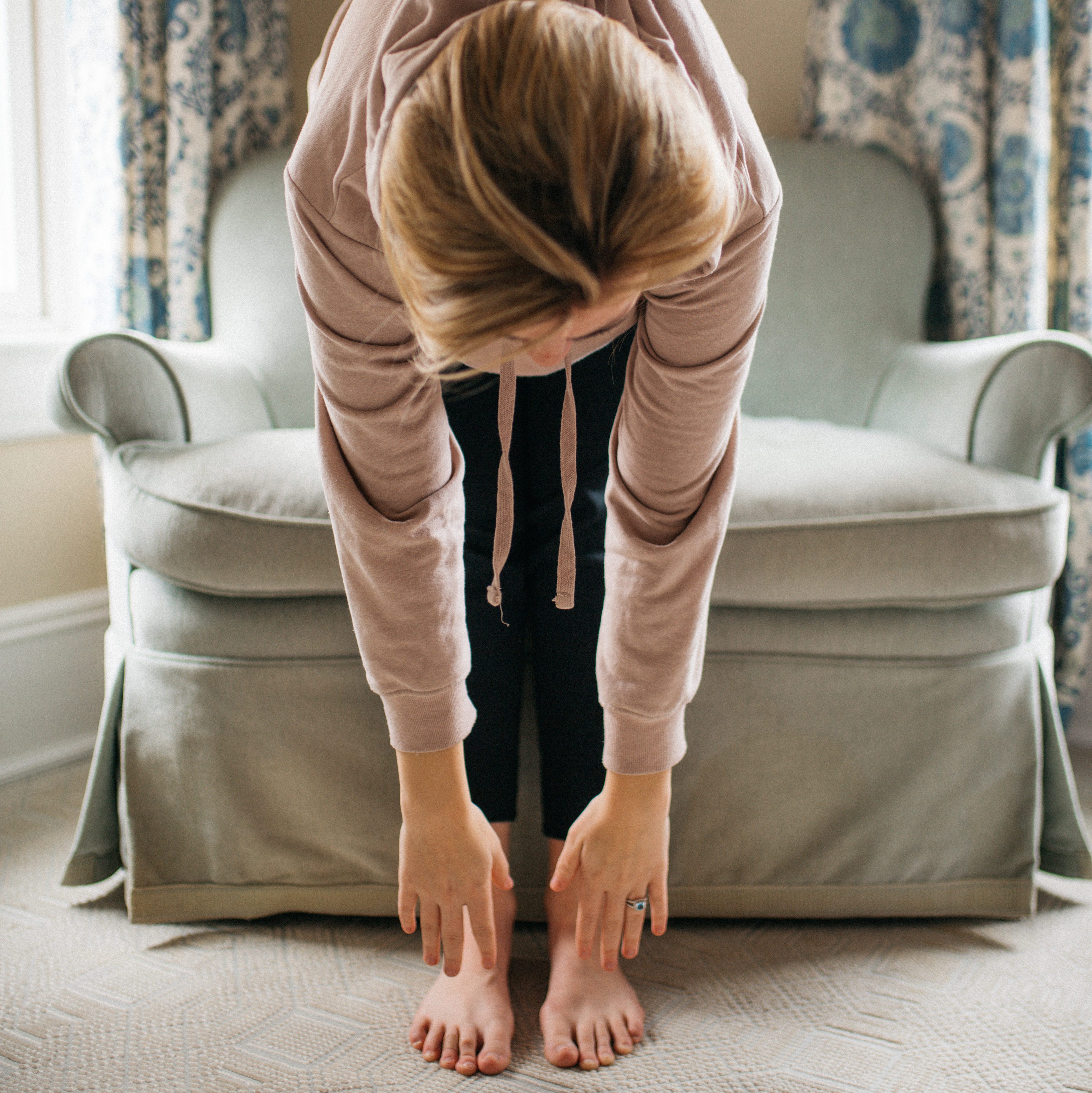 lower back stretch