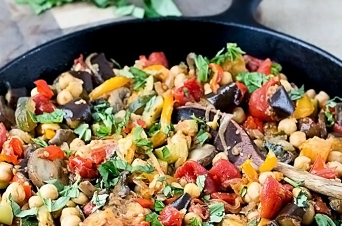 chickpea ratatouille