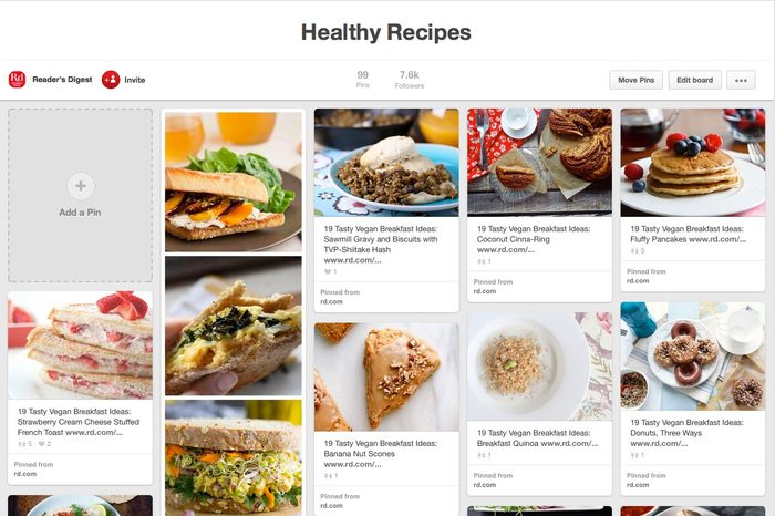healthy recipes on pinterest