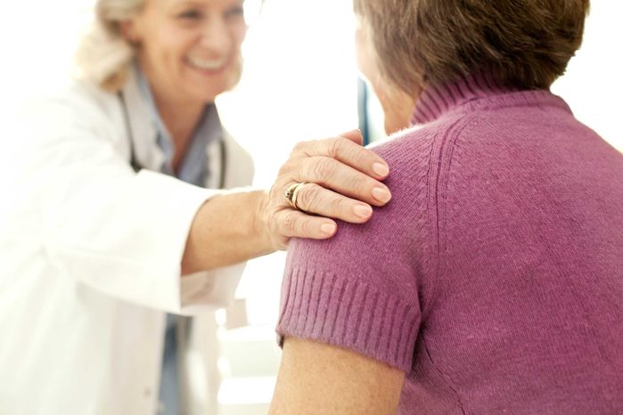 female doctor consulting with a patient