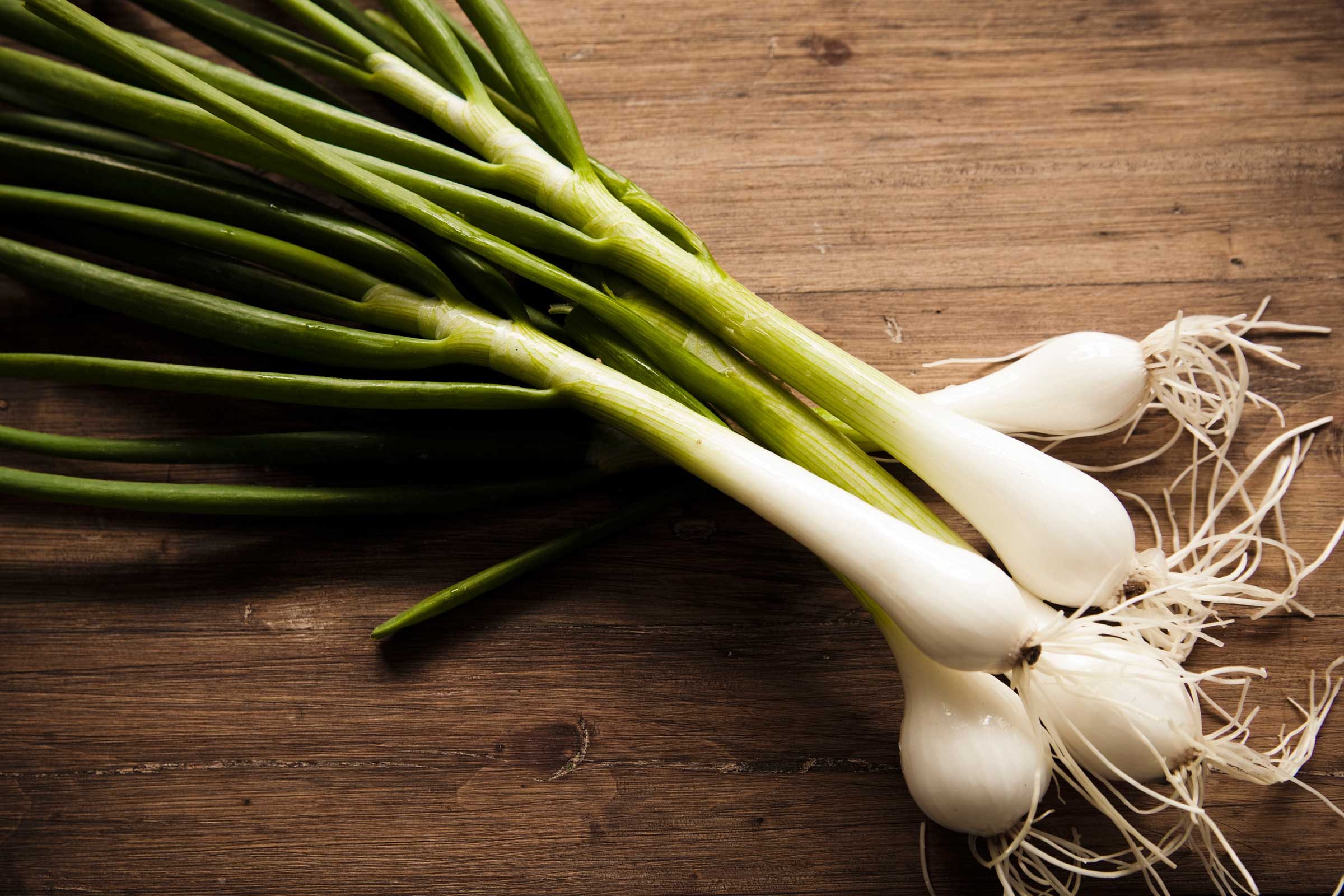 whole scallions