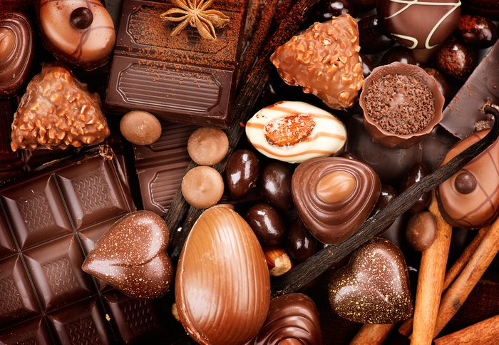 assortment of chocolates