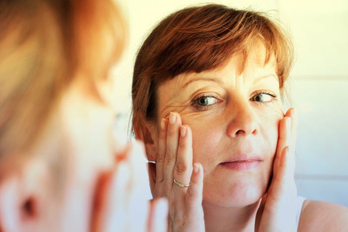 adult acne scrub skin