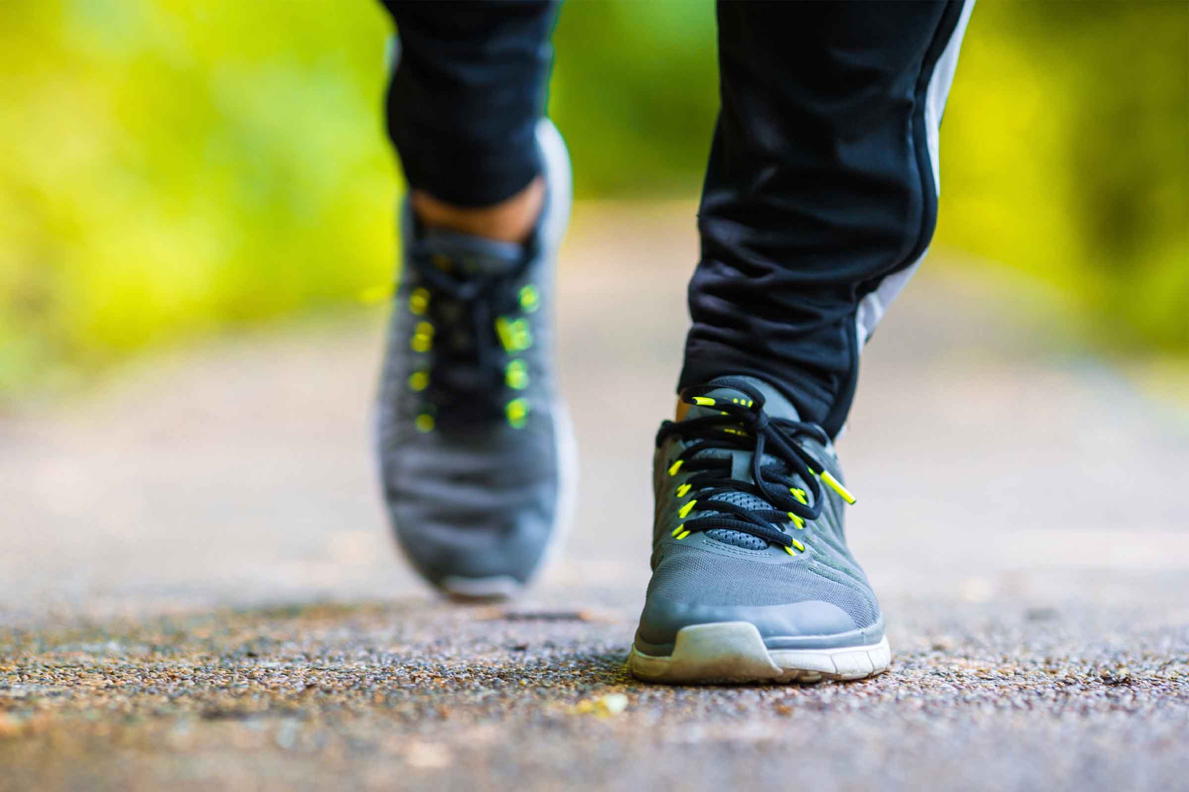 sneakers walking