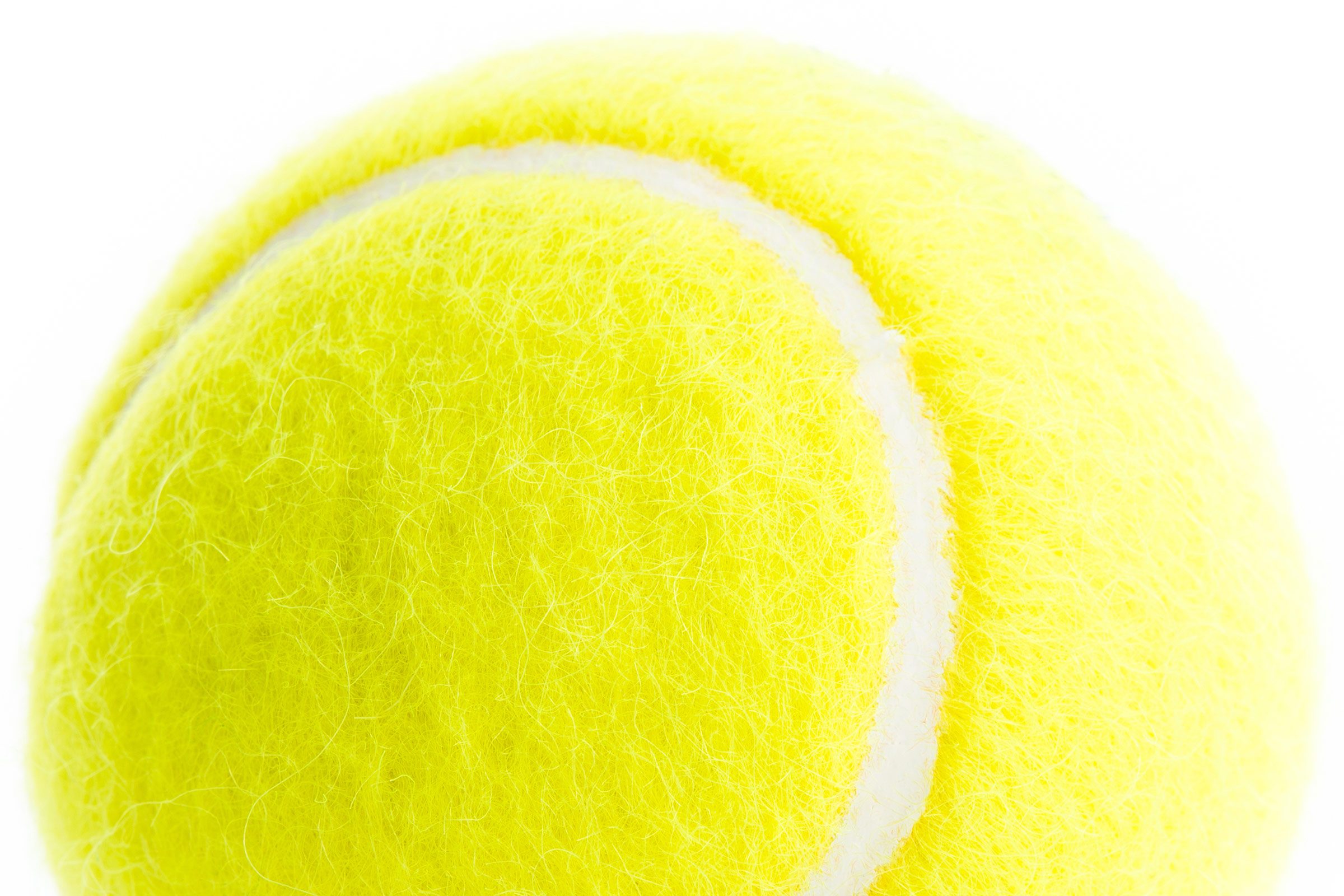 close up of a tennis ball