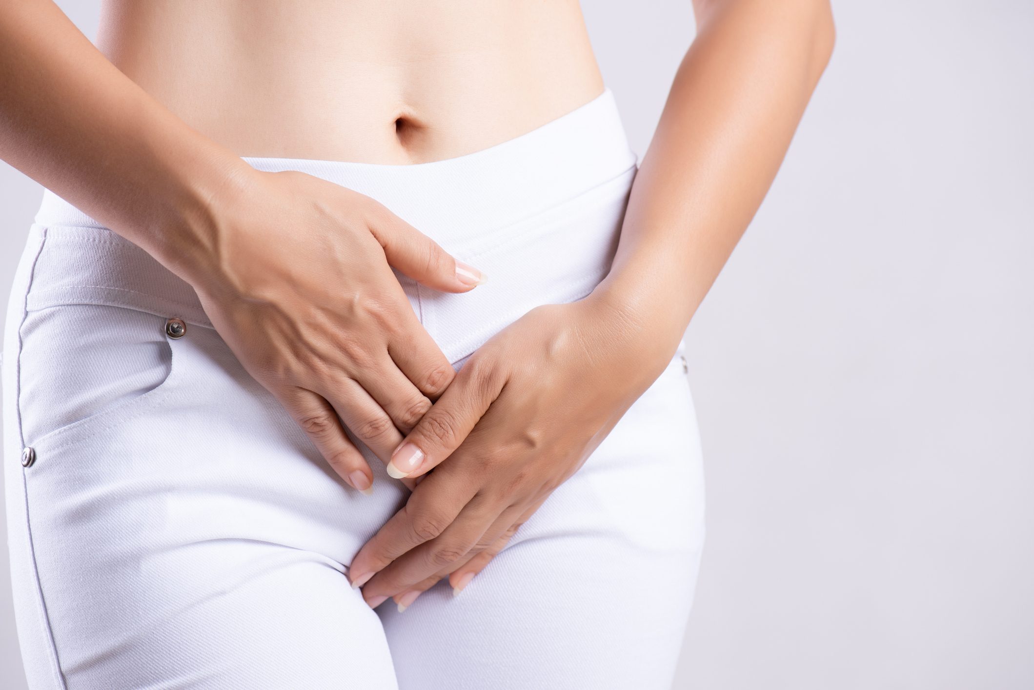 cropped shot of woman's midsection