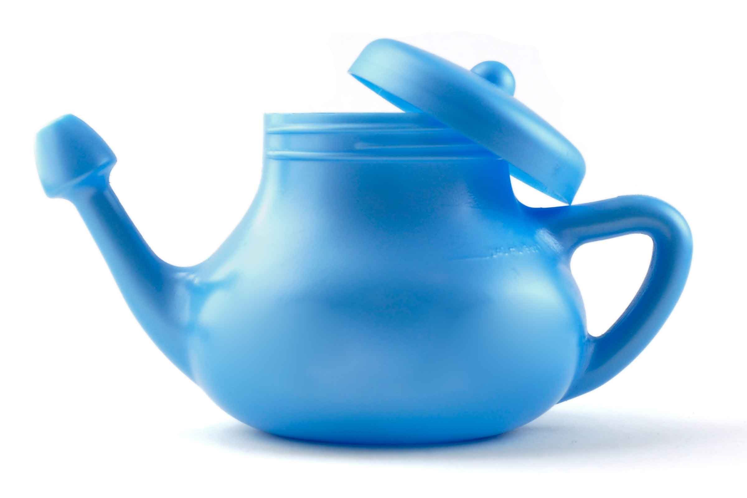 blue neti pot
