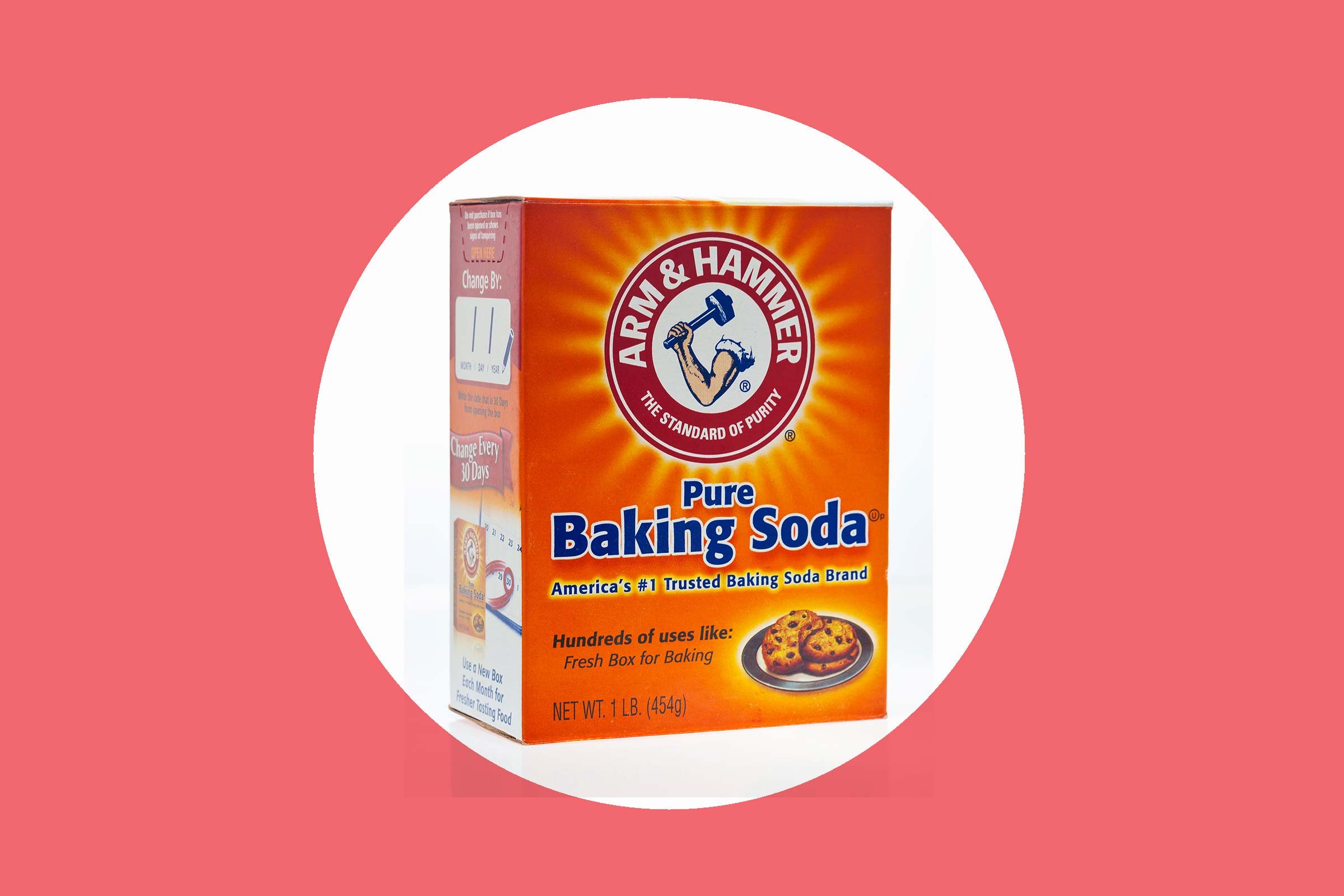 box of Arm & Hammer baking soda