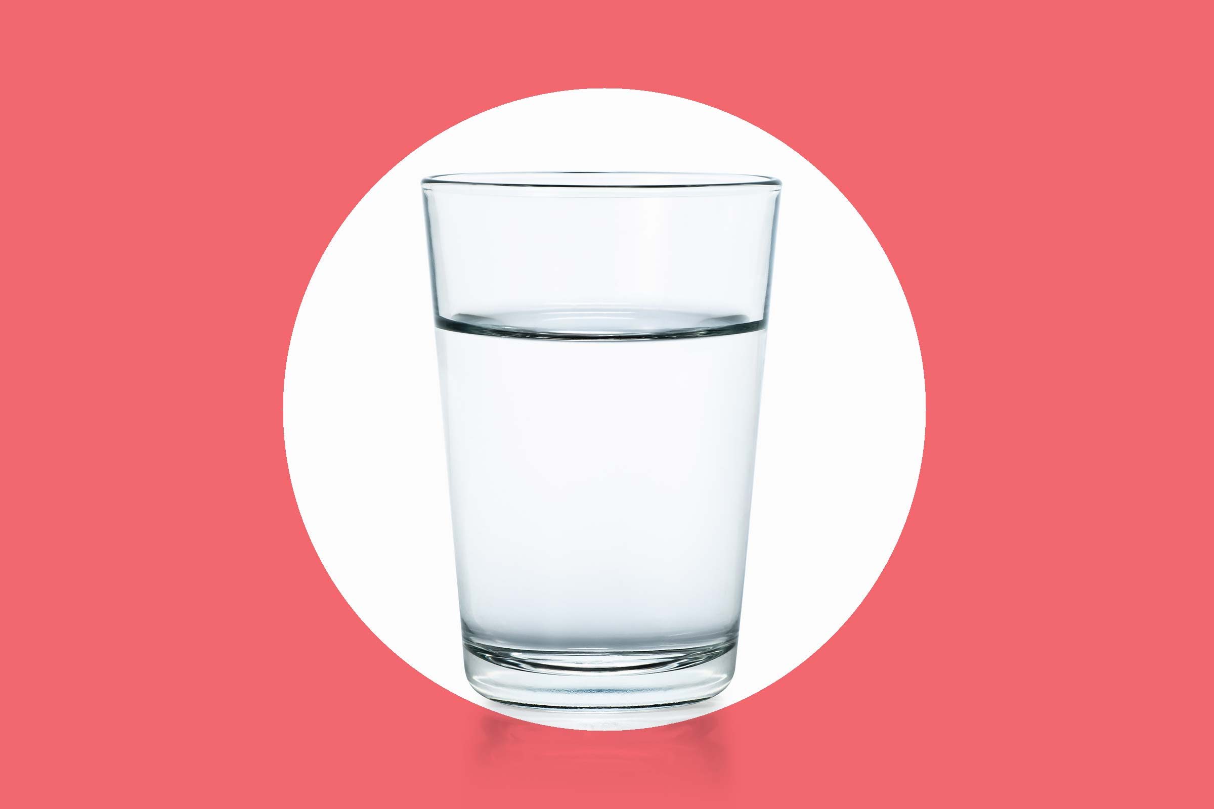 glass of water