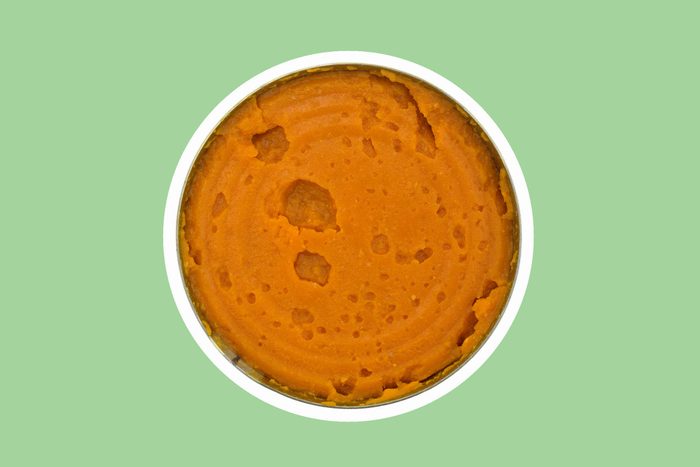 Pureed pumpkin