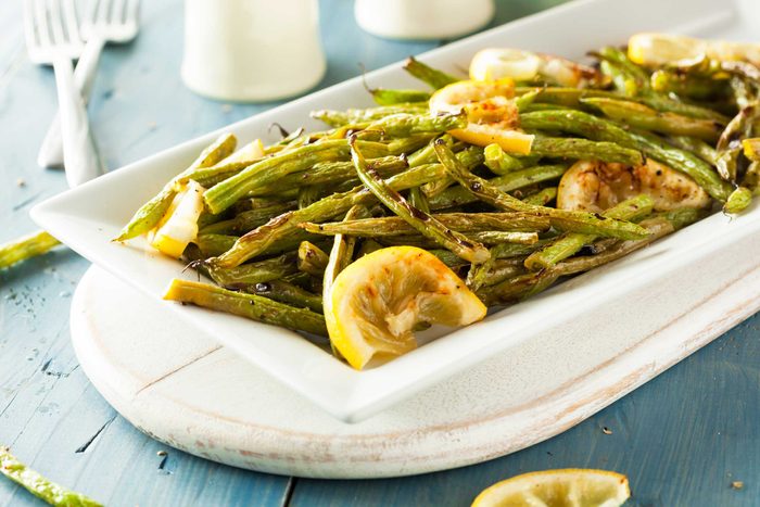 cooked green beans
