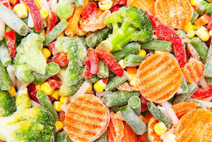 frozen mixed veggies