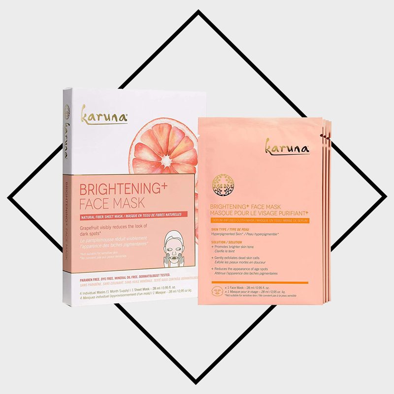 karuna brightening face mask