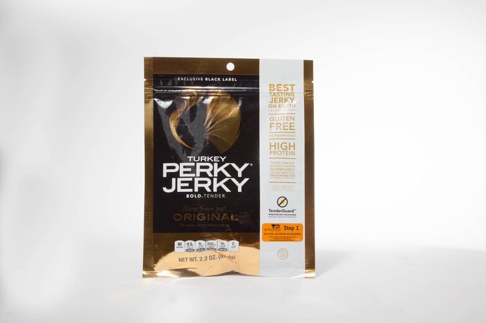 Turkey jerky for a healthy snack