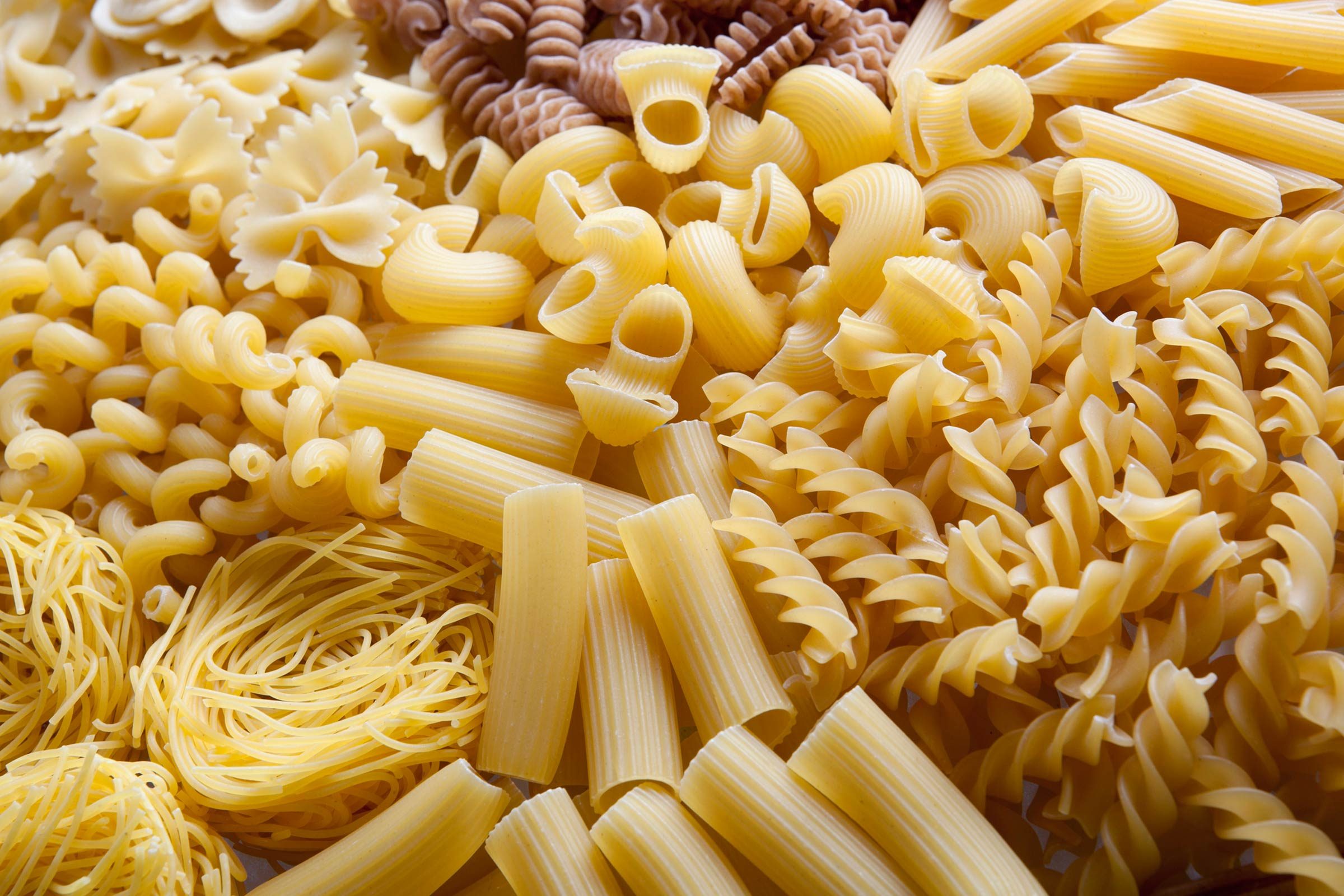 uncooked pasta