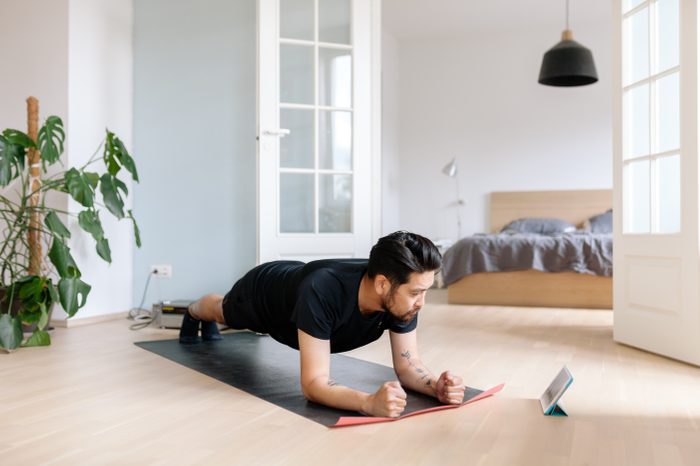 at home yoga workout