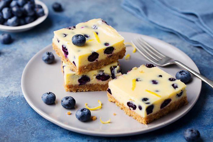 lemon blueberry bars