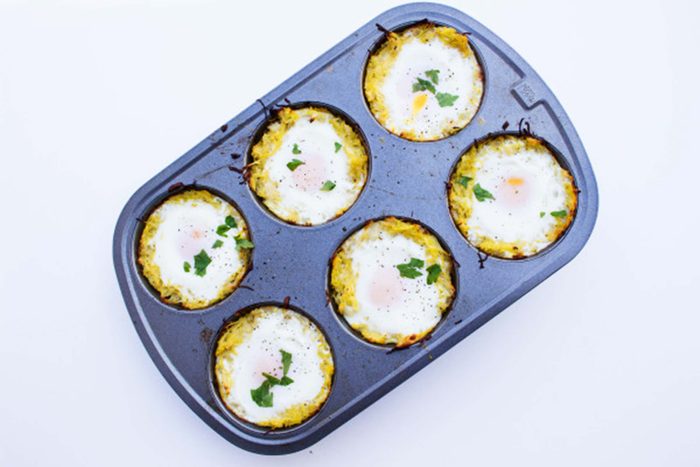 Spaghetti-Squash-Egg-Nests