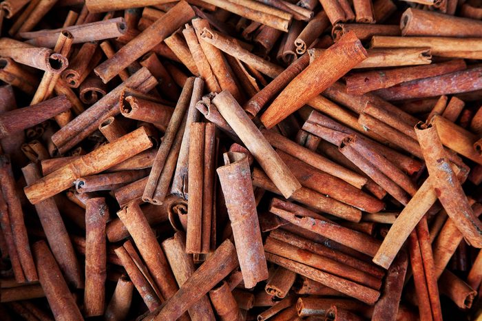cinnamon sticks full frame