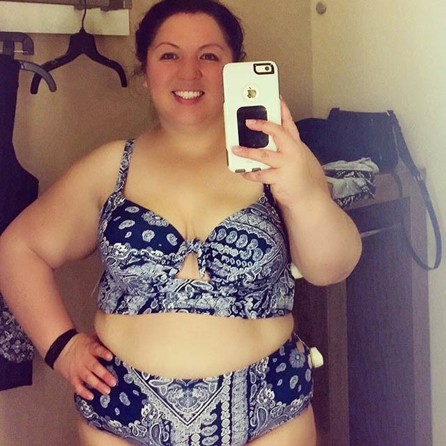 Esther Gonzalez Freeman swimsuit