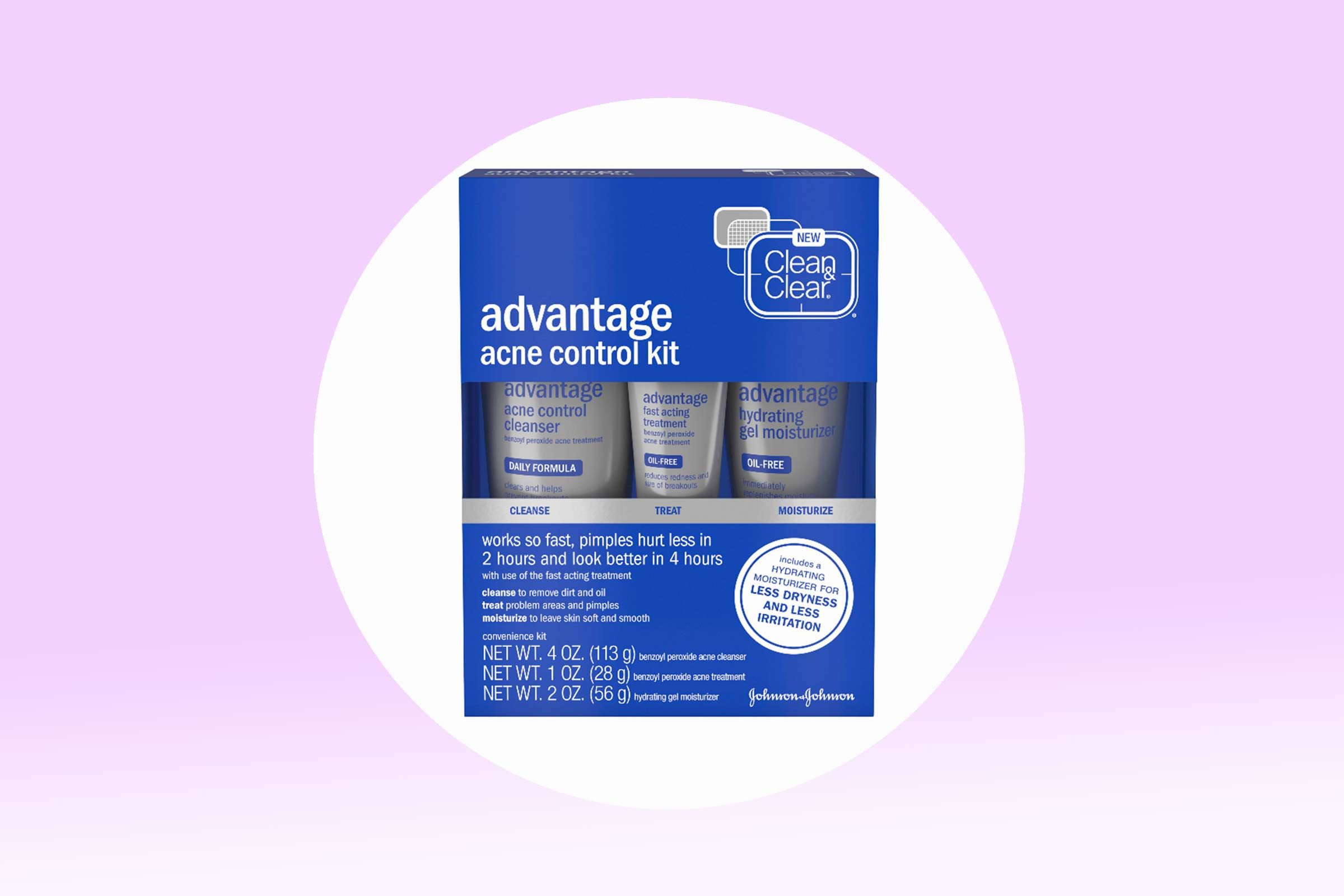Clean & Clear Advantage Acne Treatment Control Kit