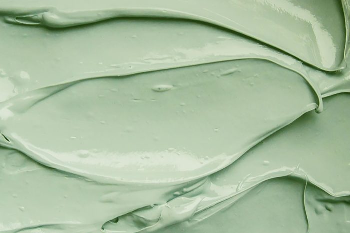 Closeup of Bentonite-Clay mask