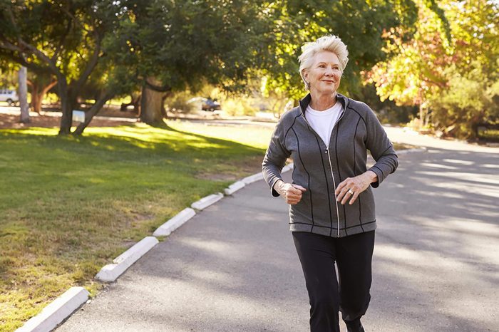 Woman jogging