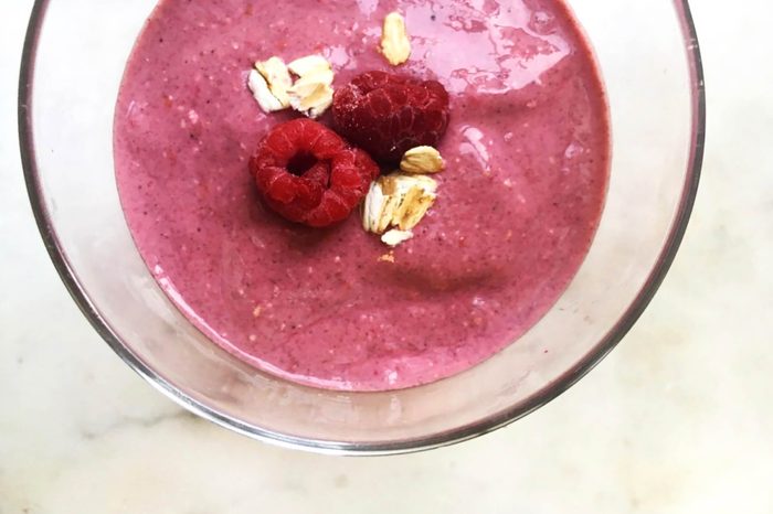 raspberry oat Smoothie 