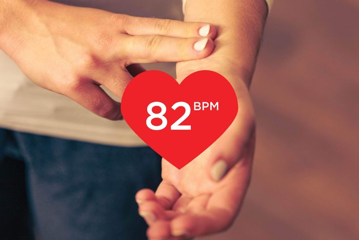 taking heart rate at wrist