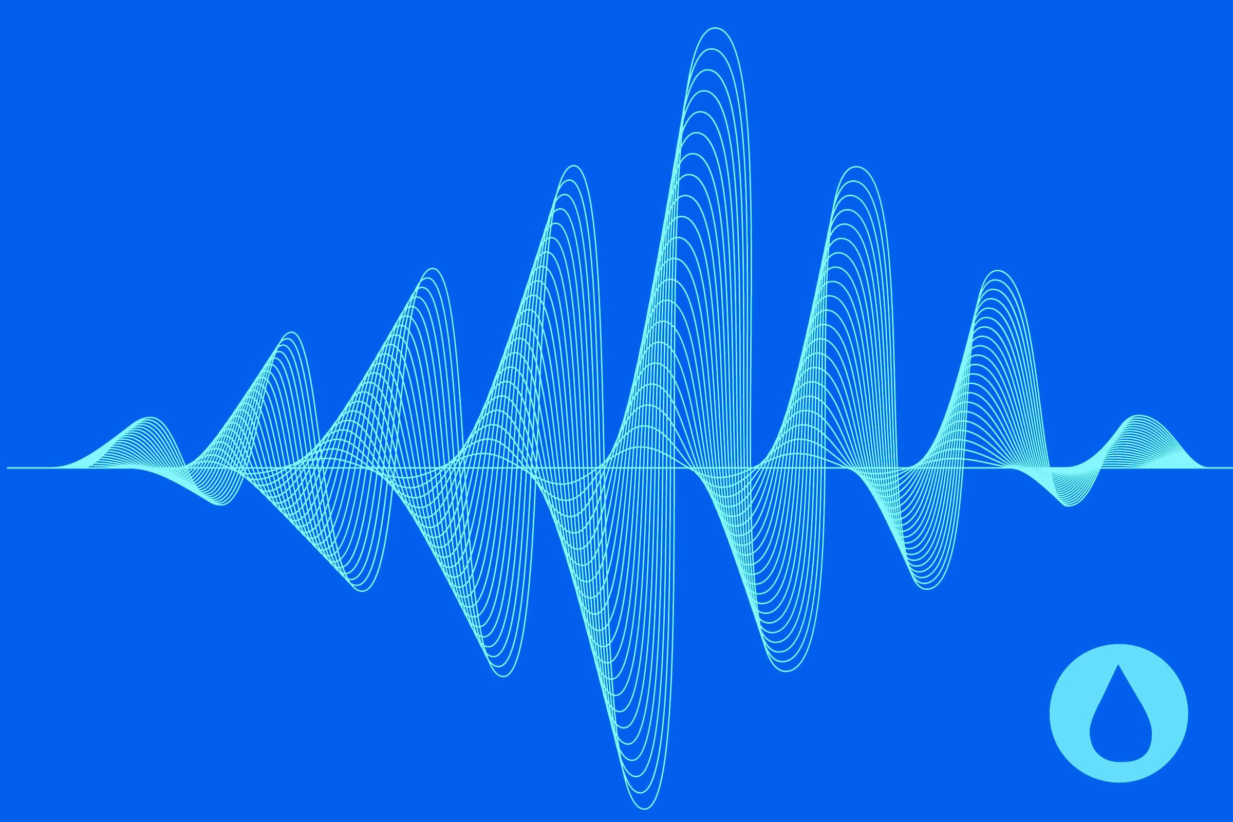 illustration of sound waves