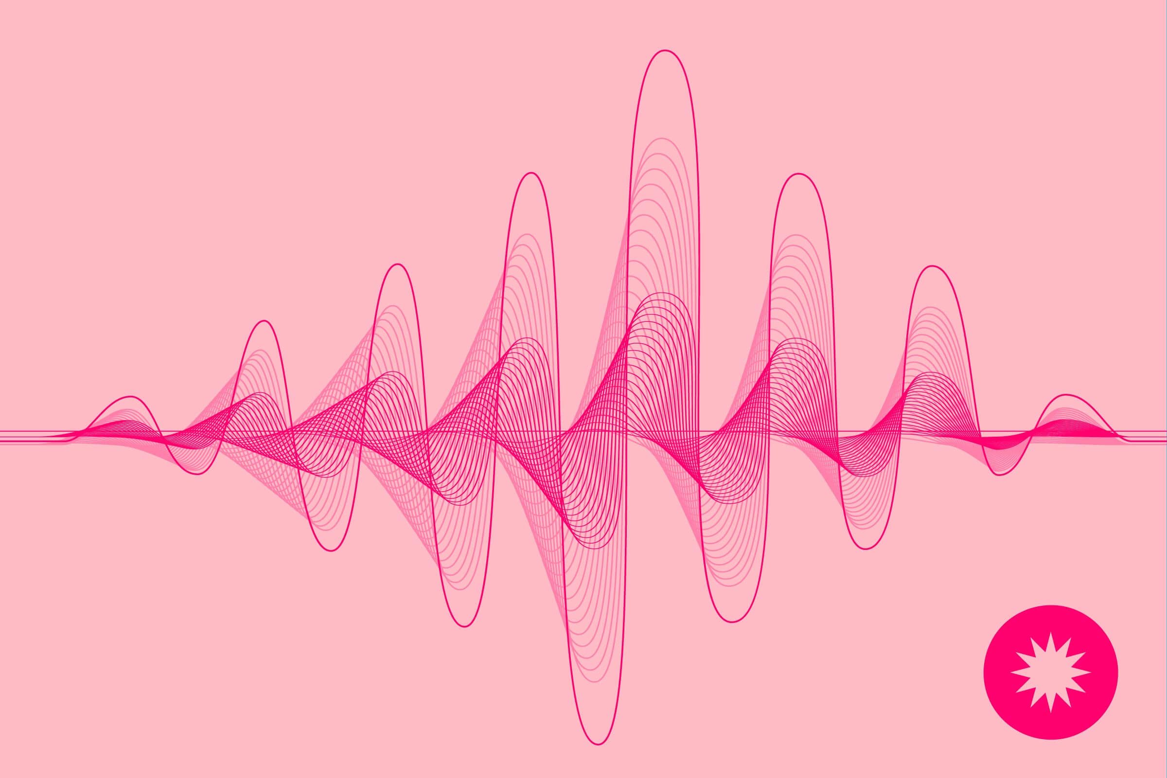 illustration of sound waves