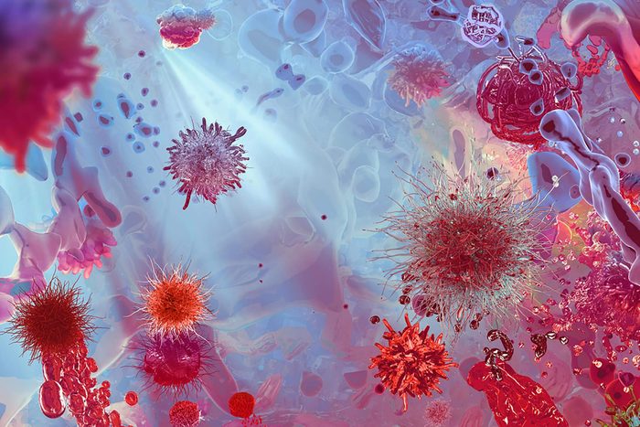 illustration of infections agents