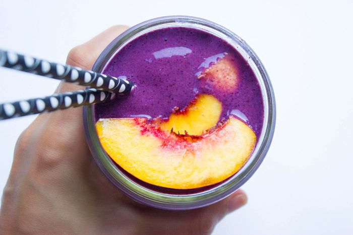 blueberry peach Smoothie