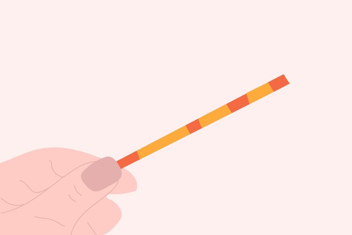 illustration of home testing kit