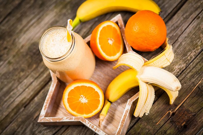 orange banana Smoothie