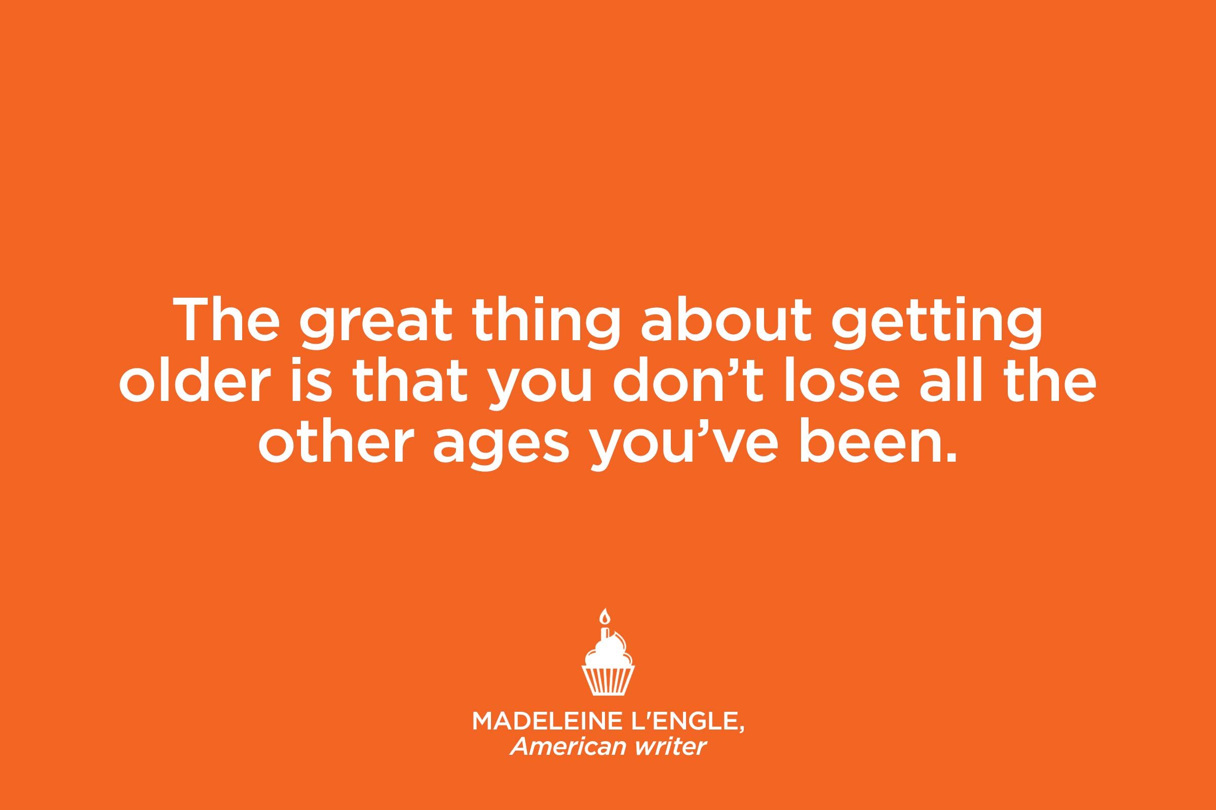 American writer Madeleine L'Engle.