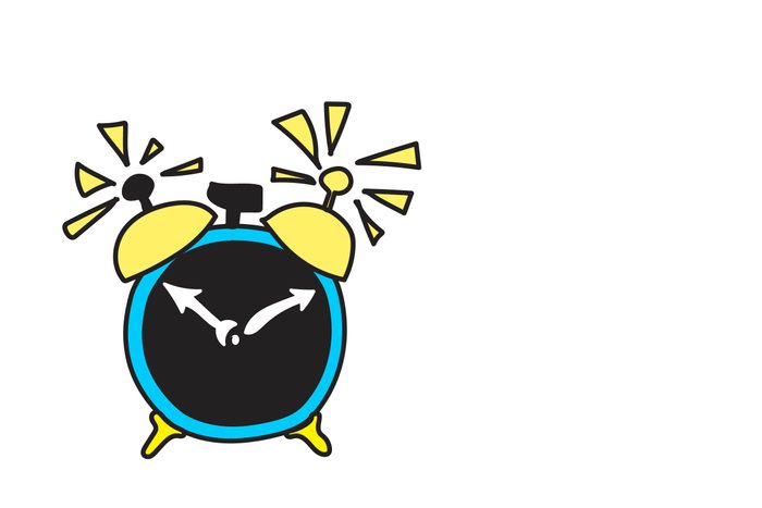 illustration alarm clock