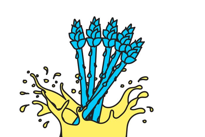 illustration of asparagus