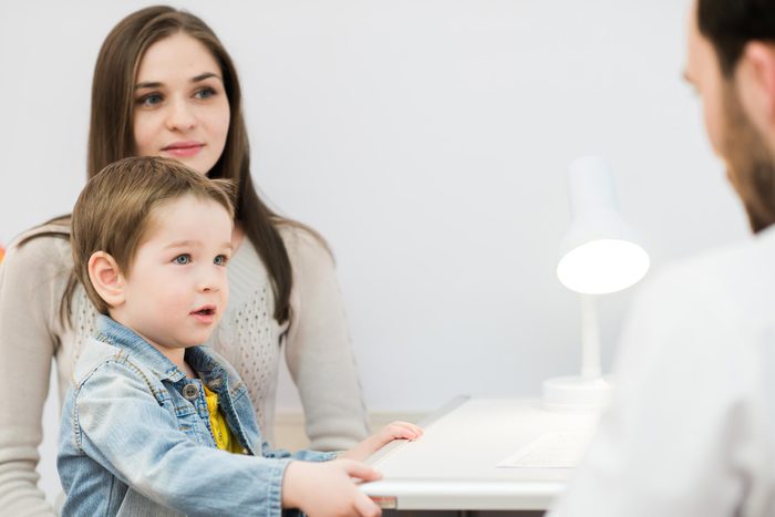 doctor pediatrician child kid