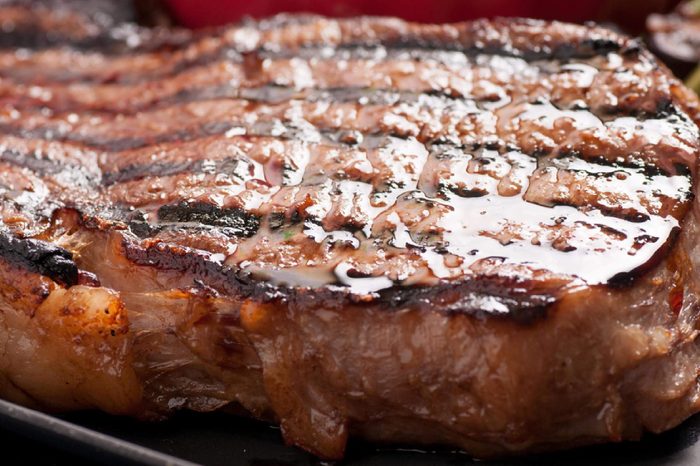 char grilled ribeye beef steak