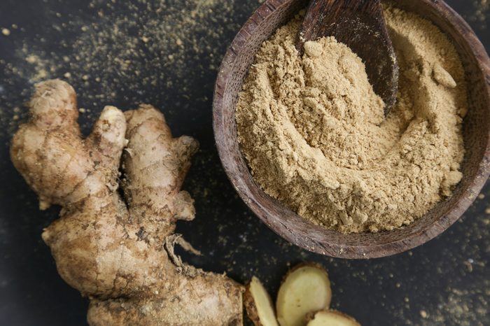 Ginger root and ginger powder