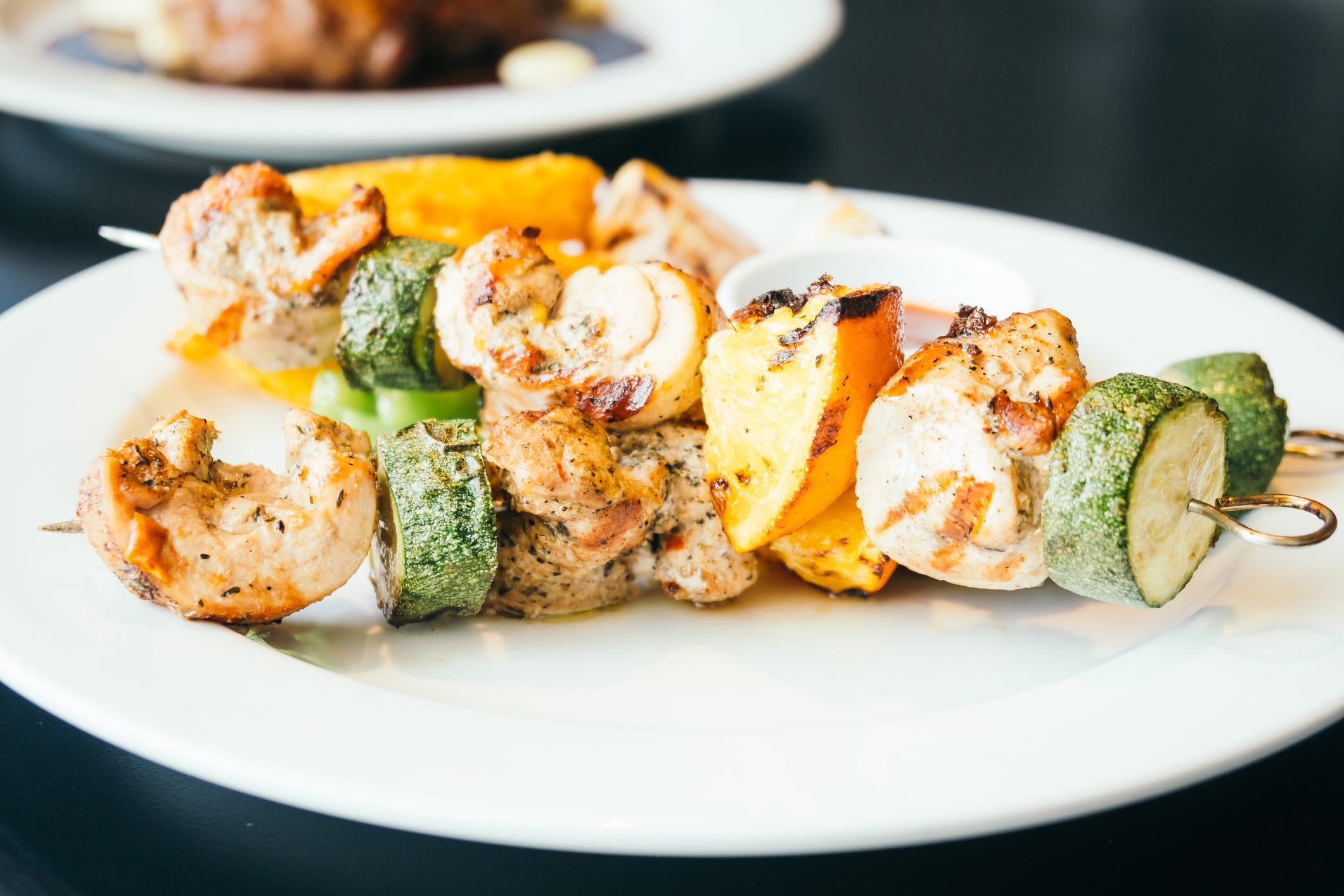 grilled chicken kabobs