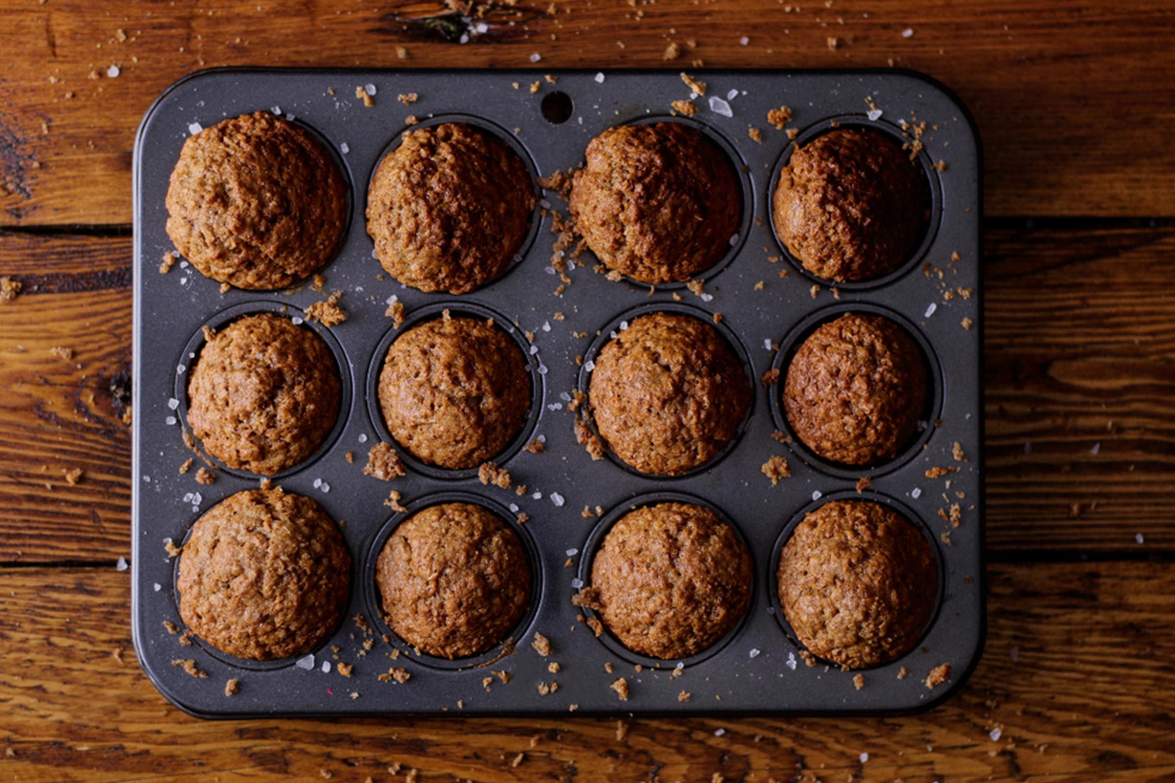 tin of bran muffins