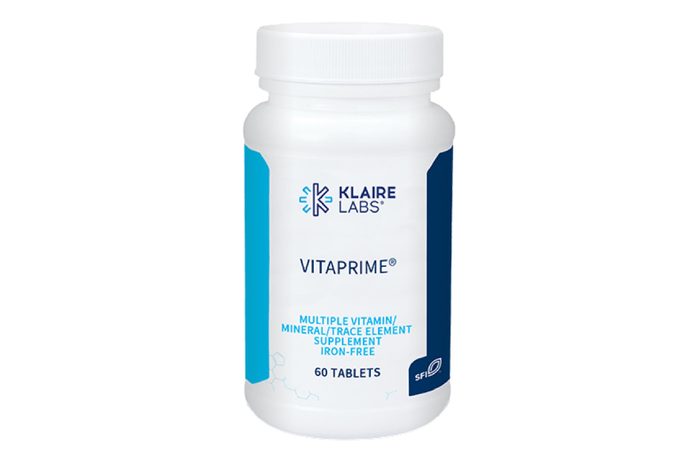 Bottle of Klaire Labs VitaPrime Vitamin