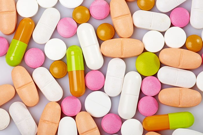 colorful pills