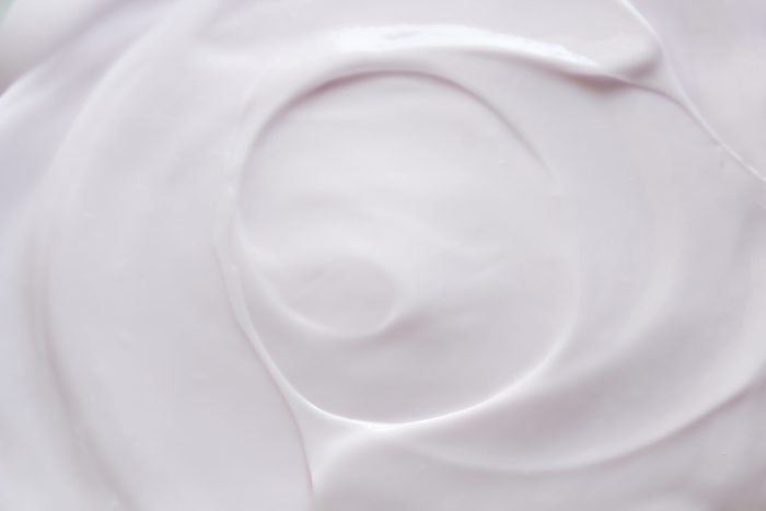 Cream, pink and white background