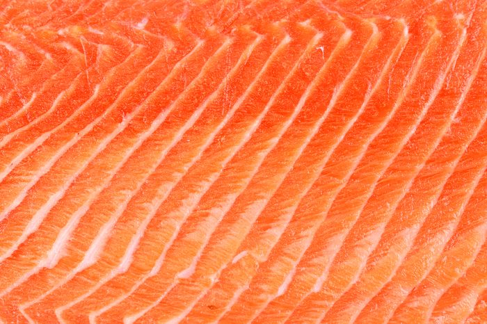 salmon fillet background