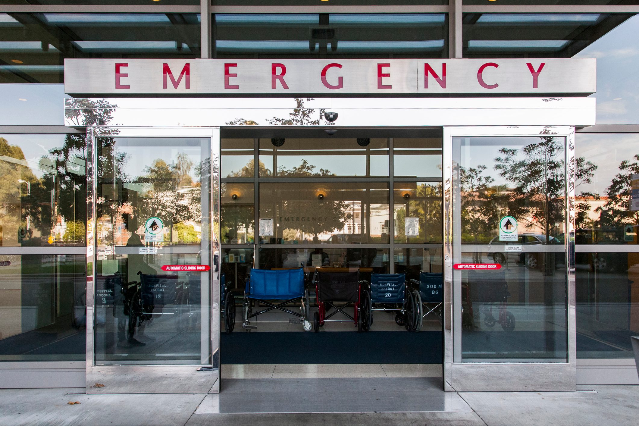 emergency room doors