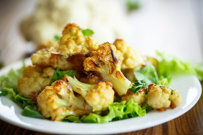 cauliflower baked in batter