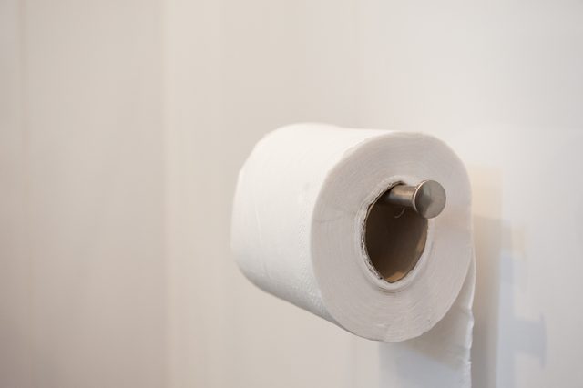 Toilet paper, Toilet Roll, Toilet paper in toilet.